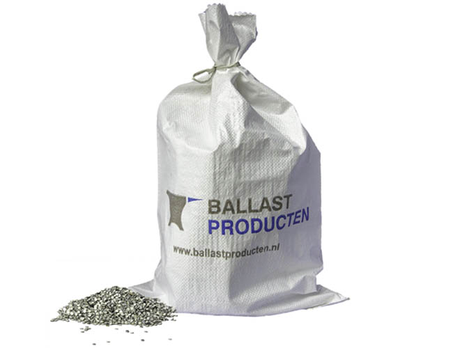 Grenaille d’acier de lestage, préemballée dans du polypropylène (jusqu’à 1000 kg)